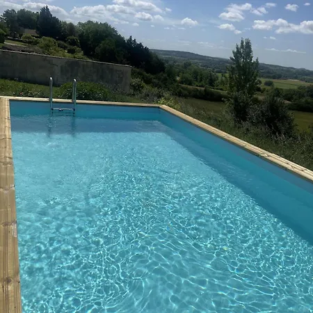 Nyaraló Private With Stunning Views & Shared Pool Laussou